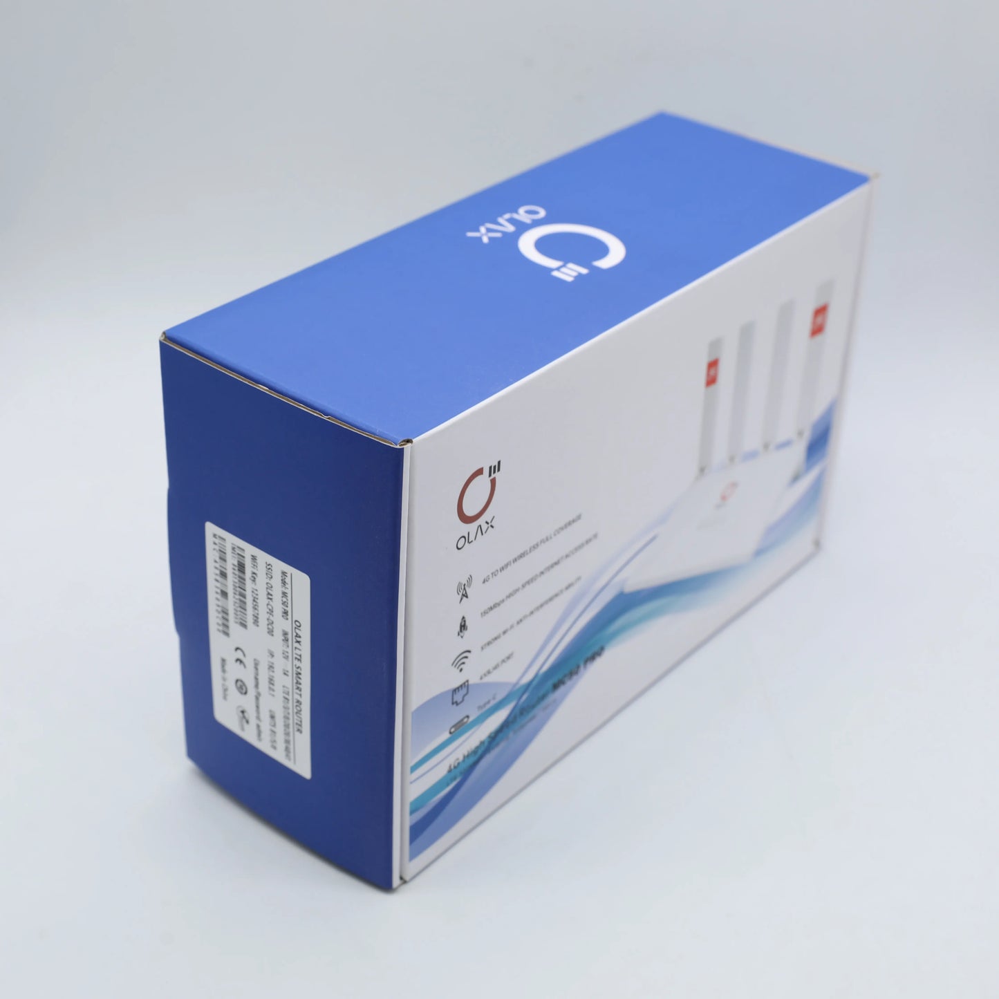 Olax 4G როუტერი სიმ ბარათის მხარდაჭერით OT001-MC50