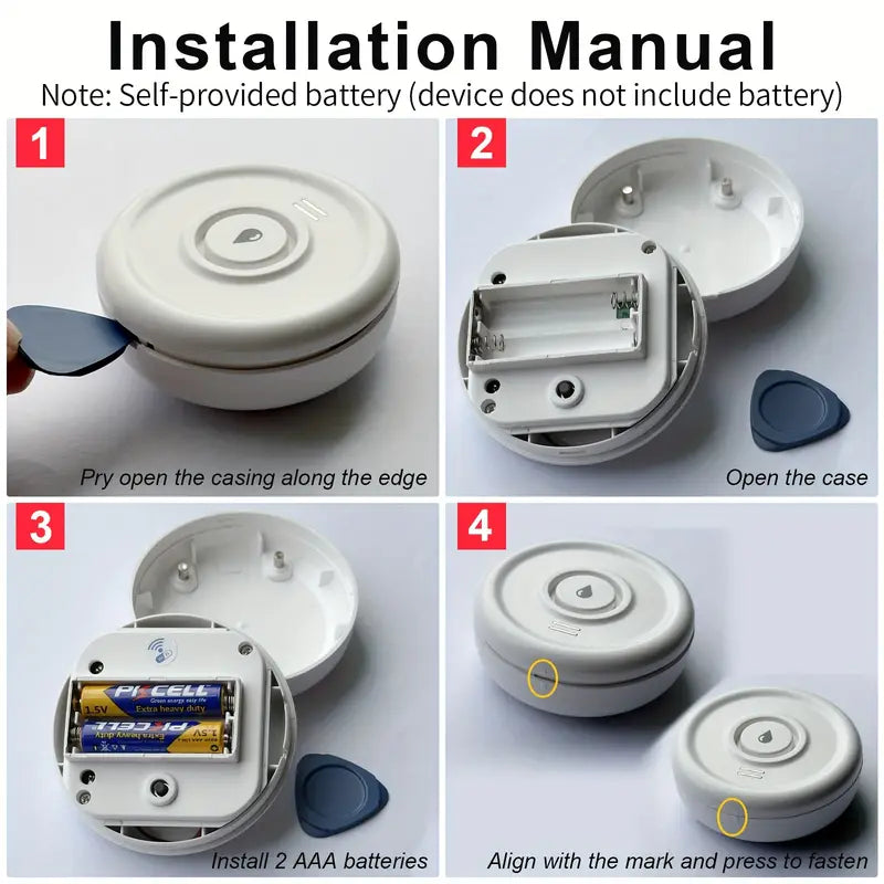 წყლის ჟონვის Wifi დეტექტორი OT007-108WF
