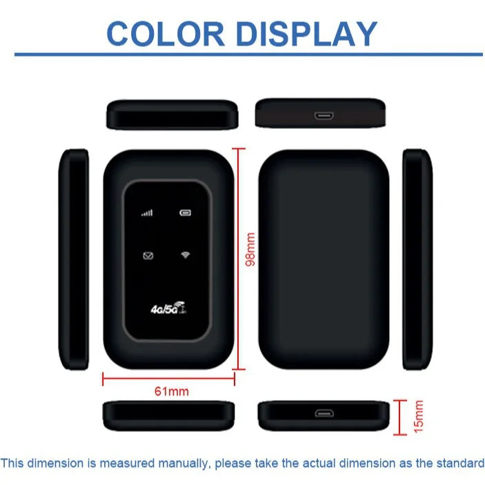 ZHY 4G როუტერი სიმ ბარათის მხარდაჭერით OT003-H808