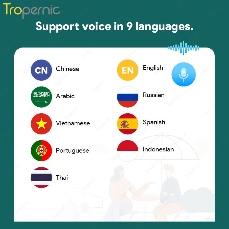 Tropernic-ის ბრენდის ჭკვიანი საკეტი WI-FI-ის მხარდაჭერით SL02-N18