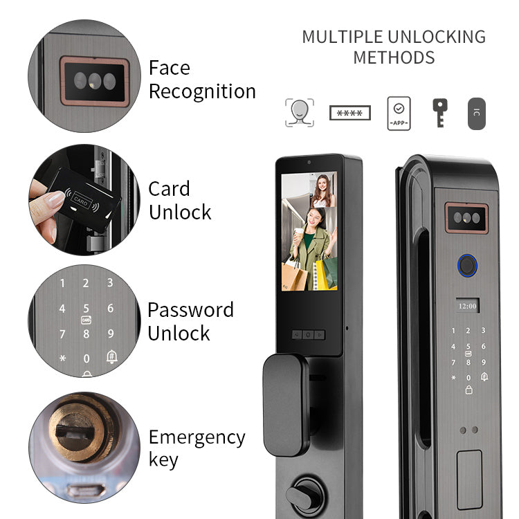 Handaily-ის ბრენდის ჭკვიანი საკეტი WI-FI-ის მხარდაჭერით SL14-S18