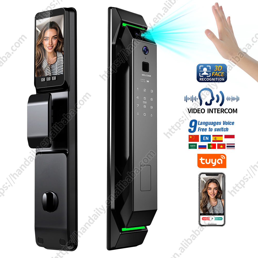 Handaily-ის ბრენდის ჭკვიანი საკეტი WI-FI-ის მხარდაჭერით SL17-X9